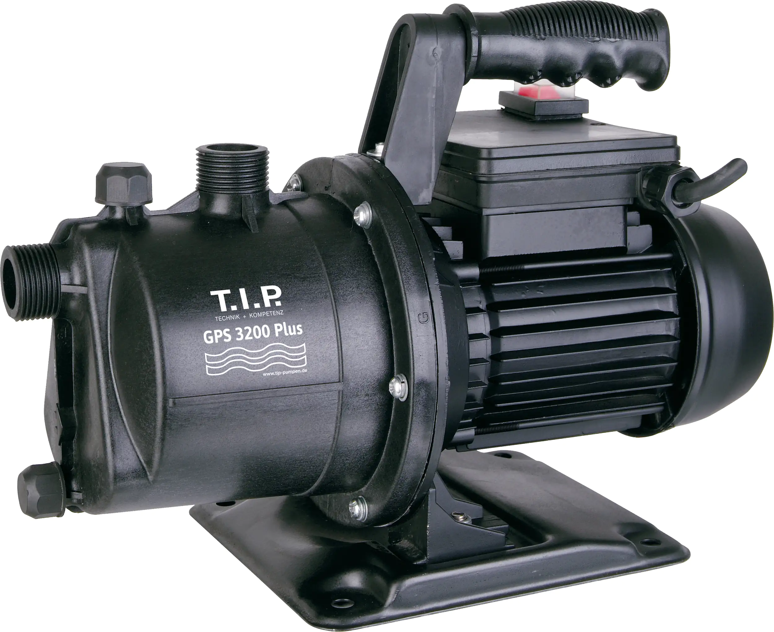 4011458301720_2 T.I.P. Gartenpumpenset GPS 3200 Plus inkl. Ansaugschlauch, Gartenschlauch