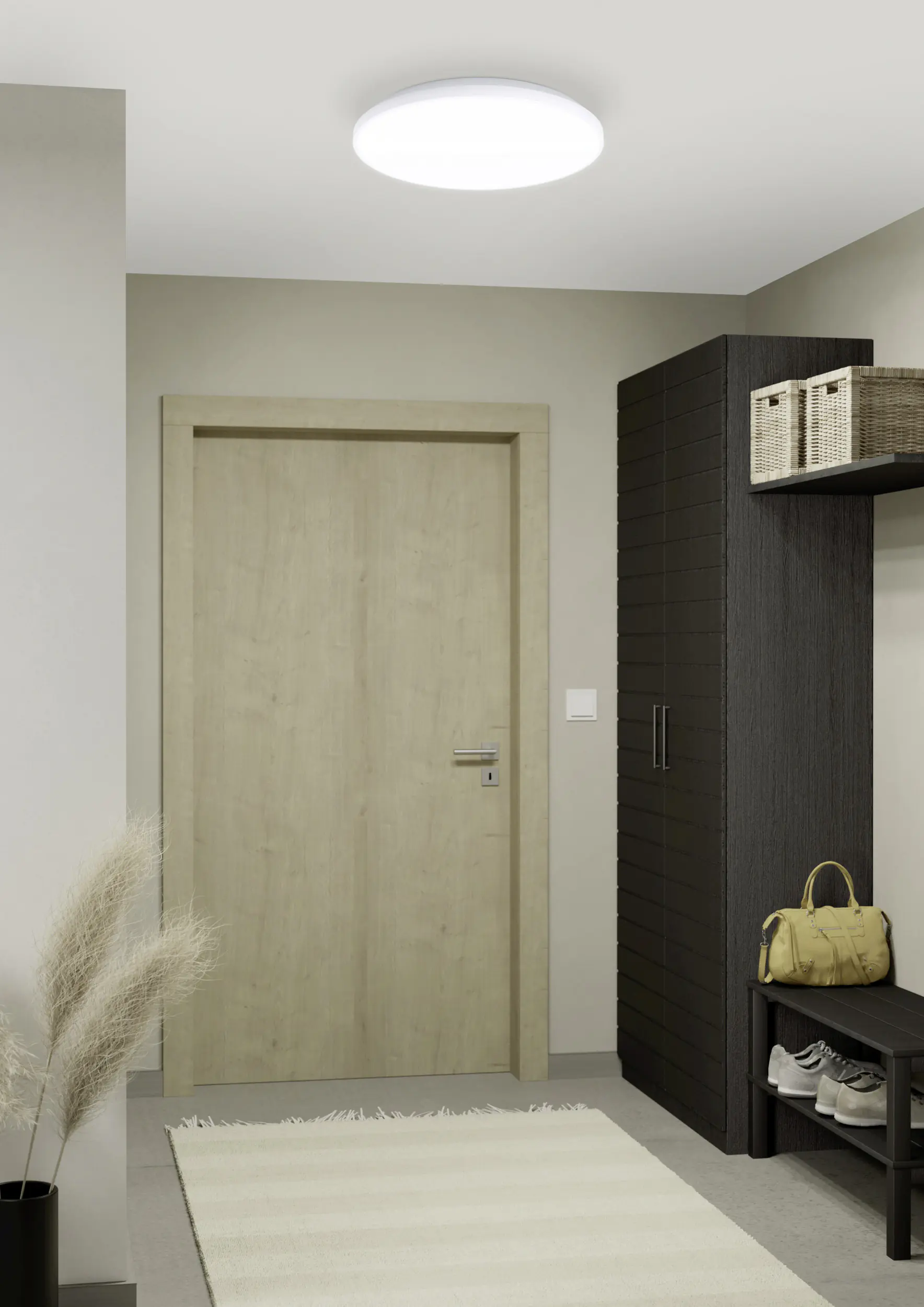 Eglo LED Deckenleuchte Kaoki weiß Ø 31,5 x 4,5 cm neutralweiß