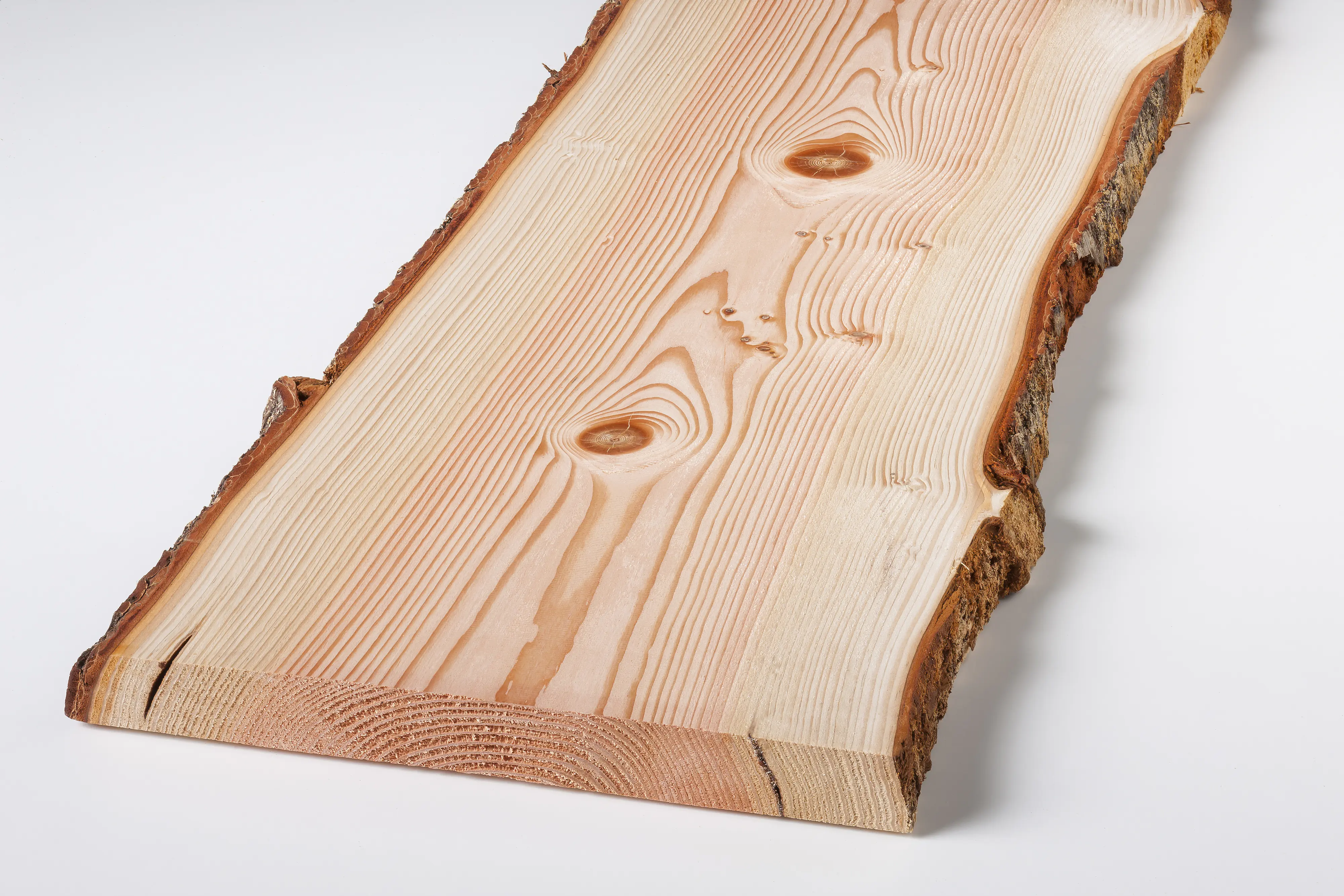 Holzbrett Massivholz Douglasie unbesäumt 200 x 37 cm 30 mm