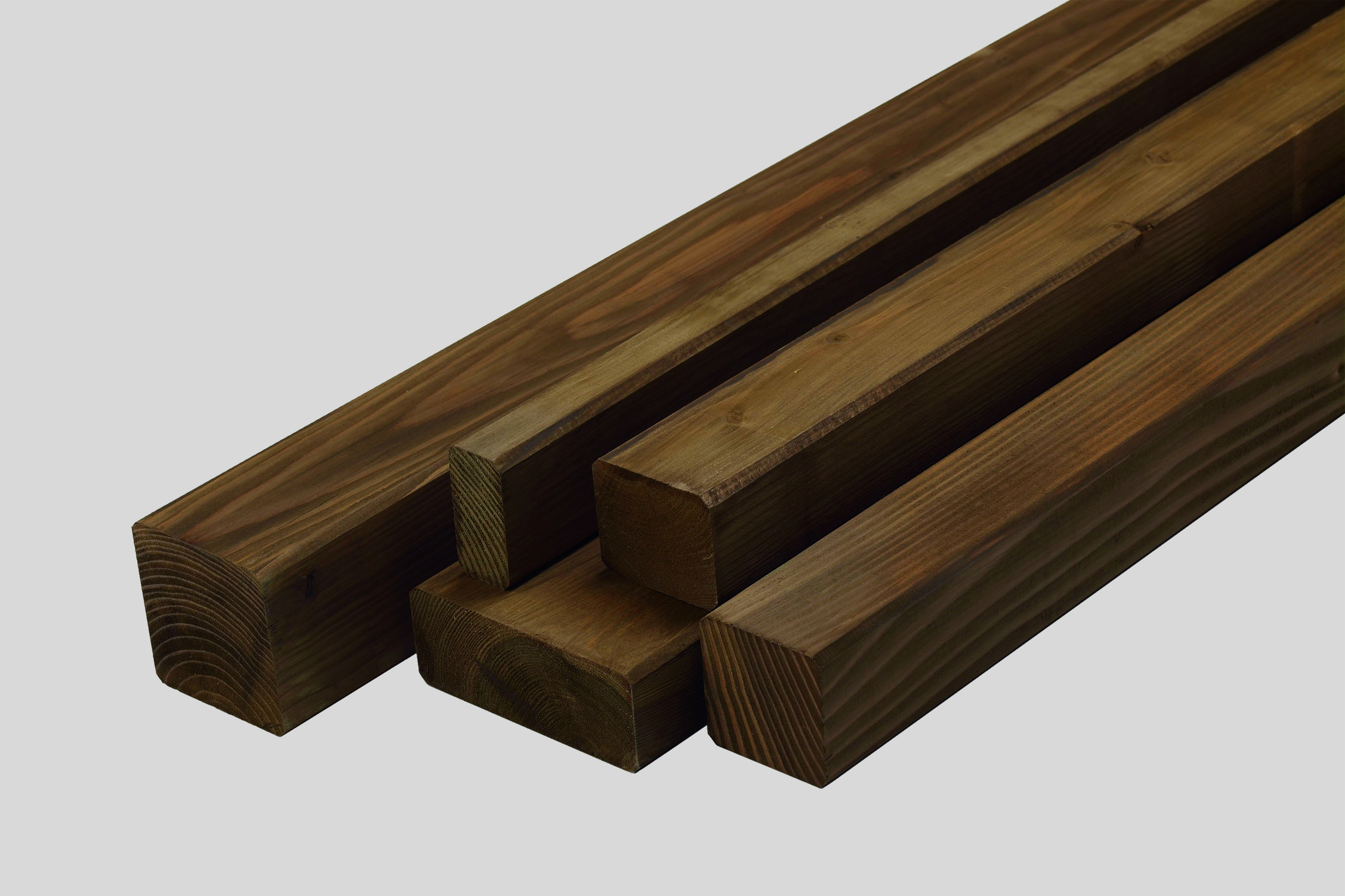 Rettenmeier Unterkonstruktion Holu gehobelt 250 x 7 x 4,5 cm teakbraun
