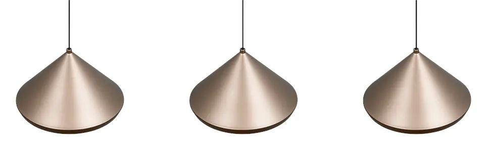 Trio Pendelleuchte 3er Spot Laguna 3x 5 W grau Metall warmweiß-kaltweiß