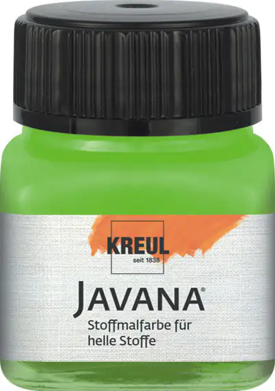 Kreul Javana Stoffmalfarbe für helle Stoffe maigrün 20 ml
