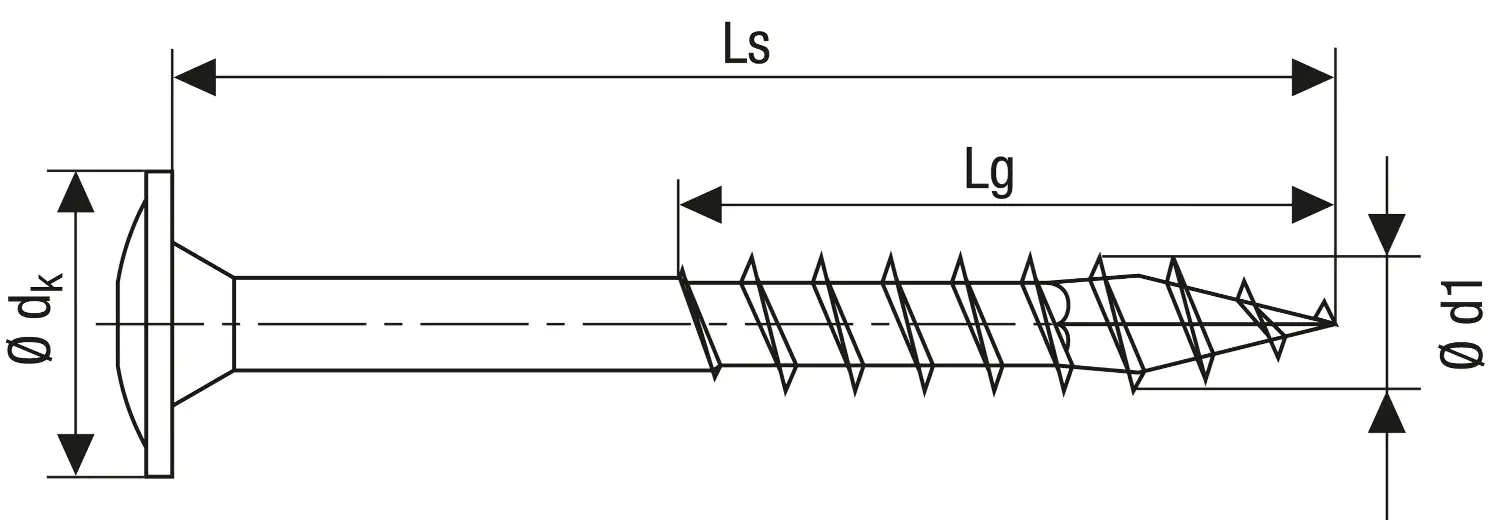 Spax Holzbauschrauben 8.0 x 200 mm TX 40 - 1 Stk.