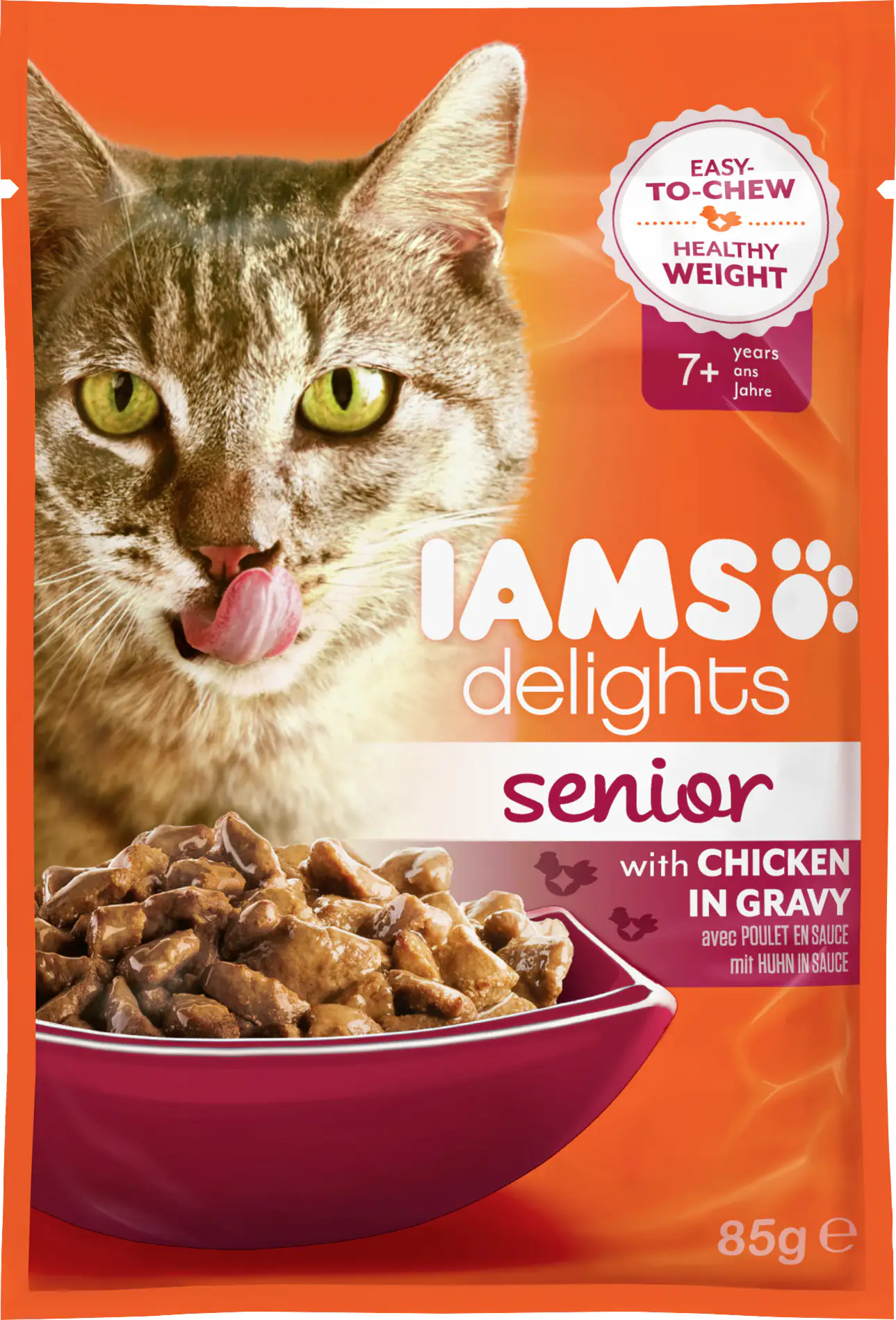 IAMS Delights Sen Huhn in Sauce 85g 85g