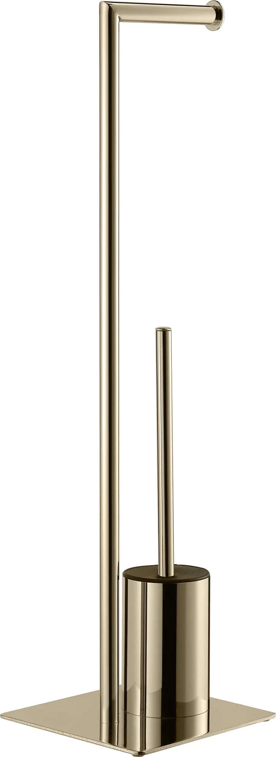 4333692654074 Primaster Toilettenbürstenhalter lightgold Prag