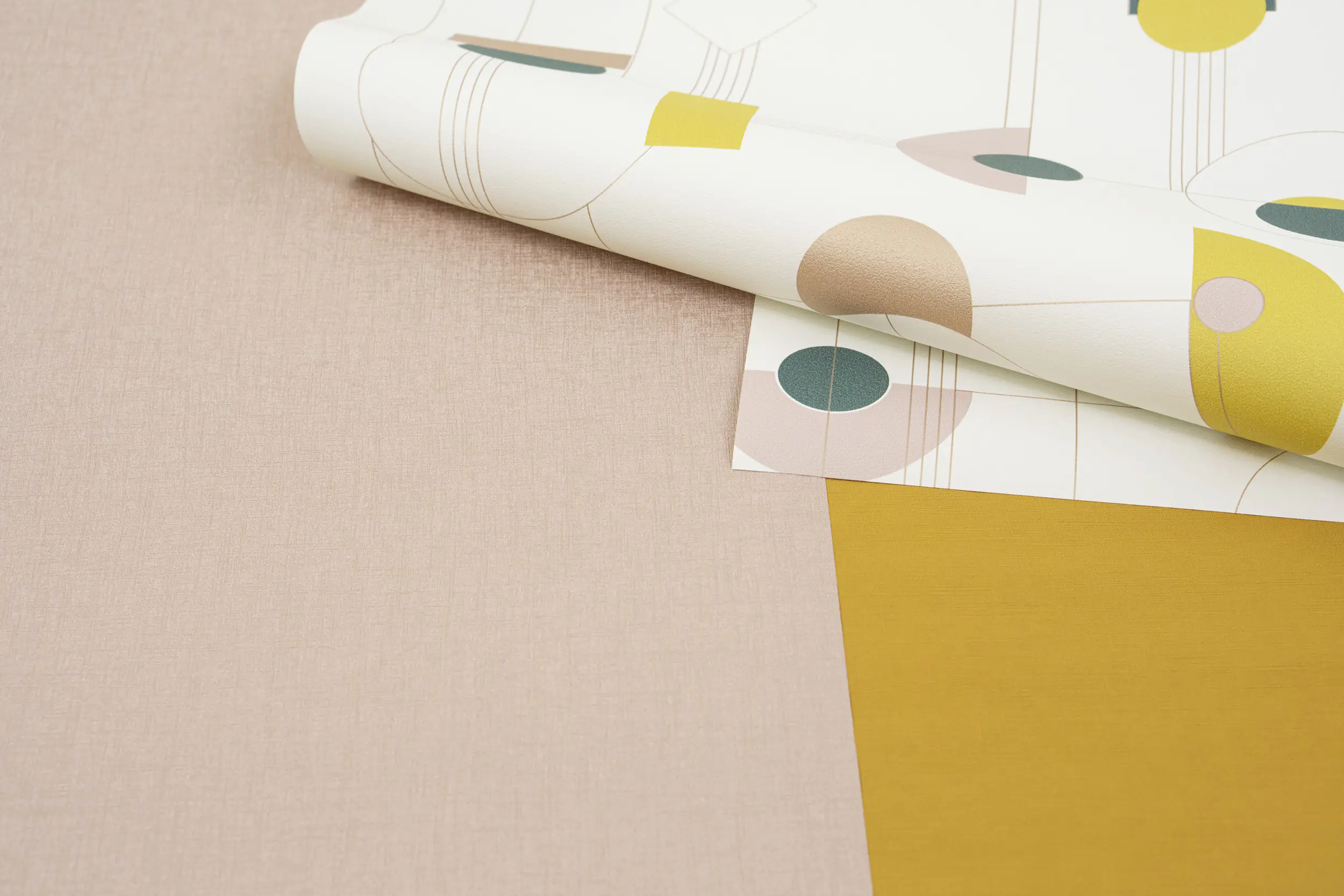 Rasch Vliestapete 687576 Tropical house uni orange, 10,05 x 053 m