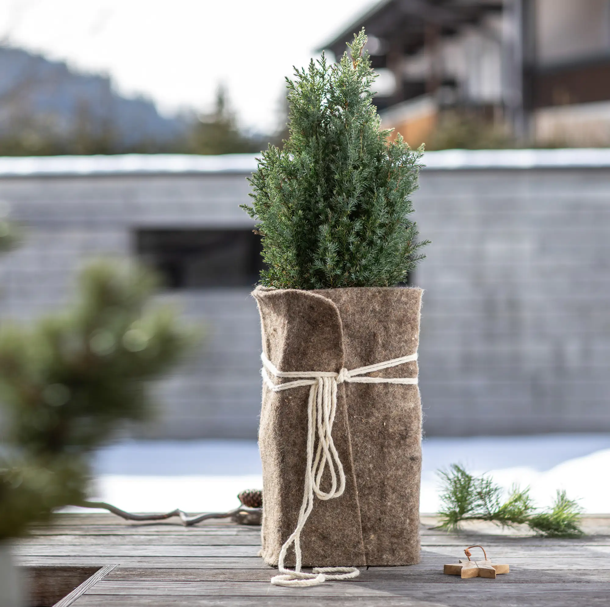 Windhager Schafwoll-Filzmatte grau 2 x 0,38 m