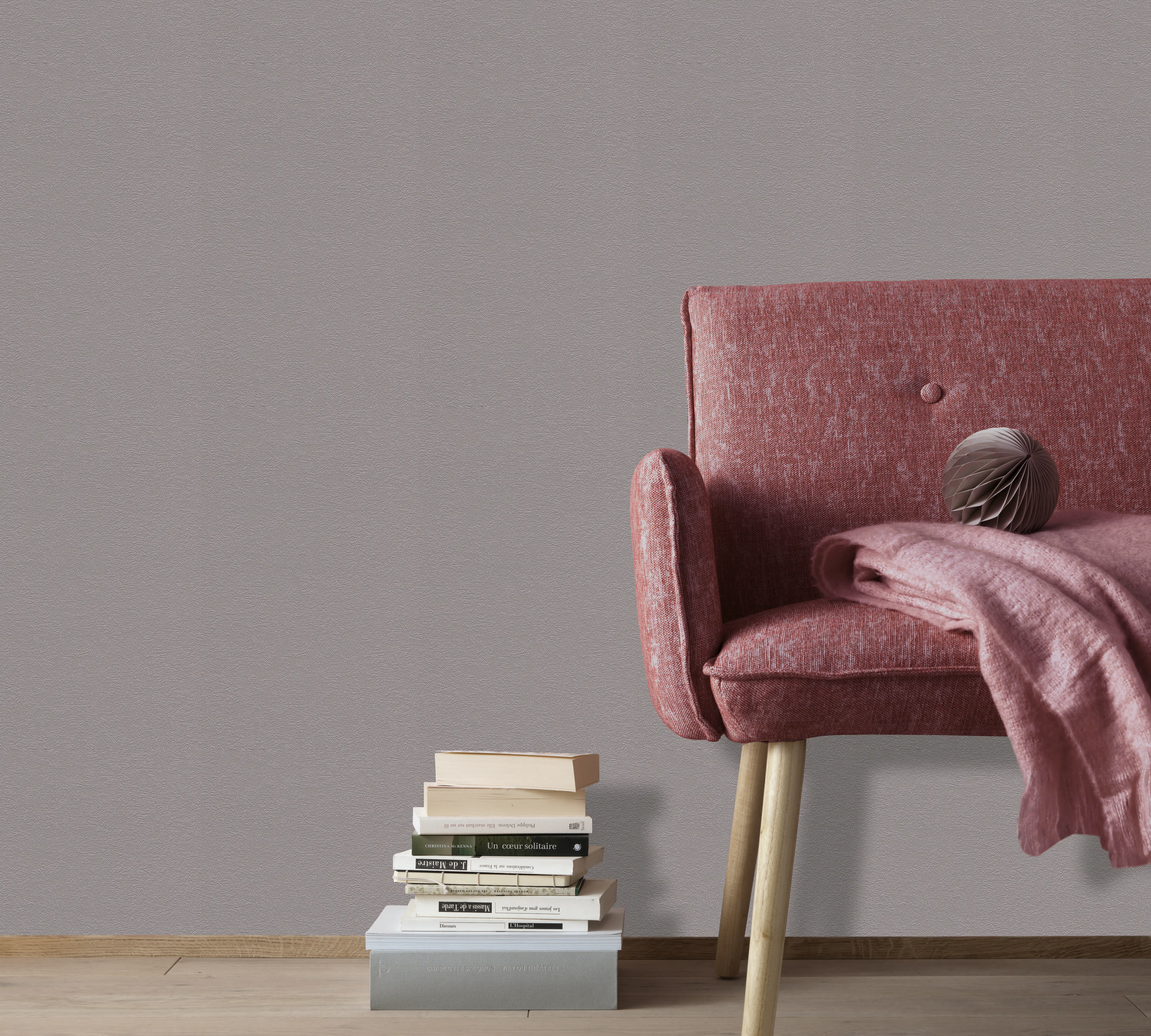 Erismann Vinyltapete 9733-37 Putzstruktur taupe 10,05 x 0,53 m