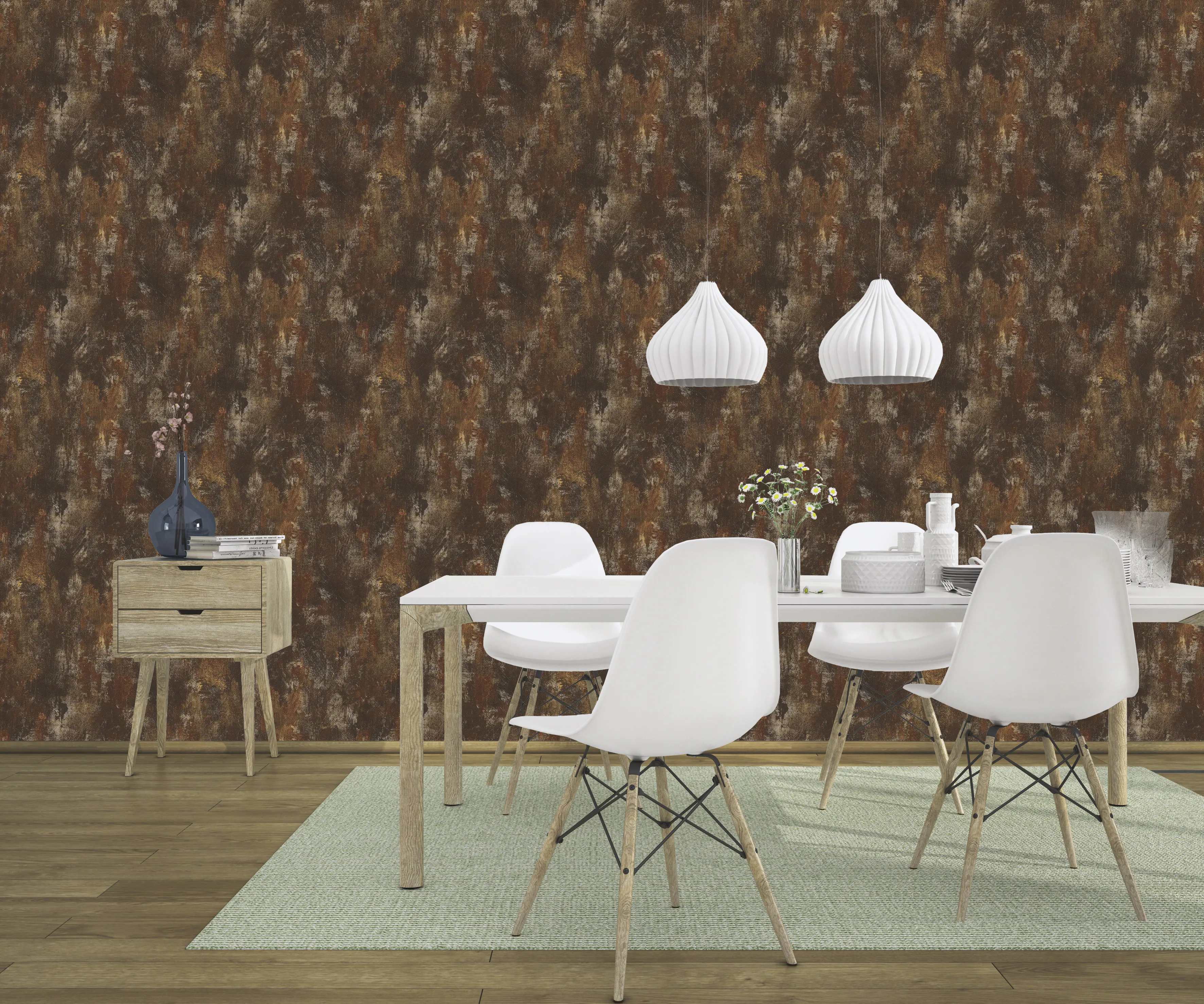 Rasch Vliestapete 418224 Selection muster braun 10,05 x 0,53 m Rasch Vliestapete 418224 Selection muster braun 10,05 x 0,53 m