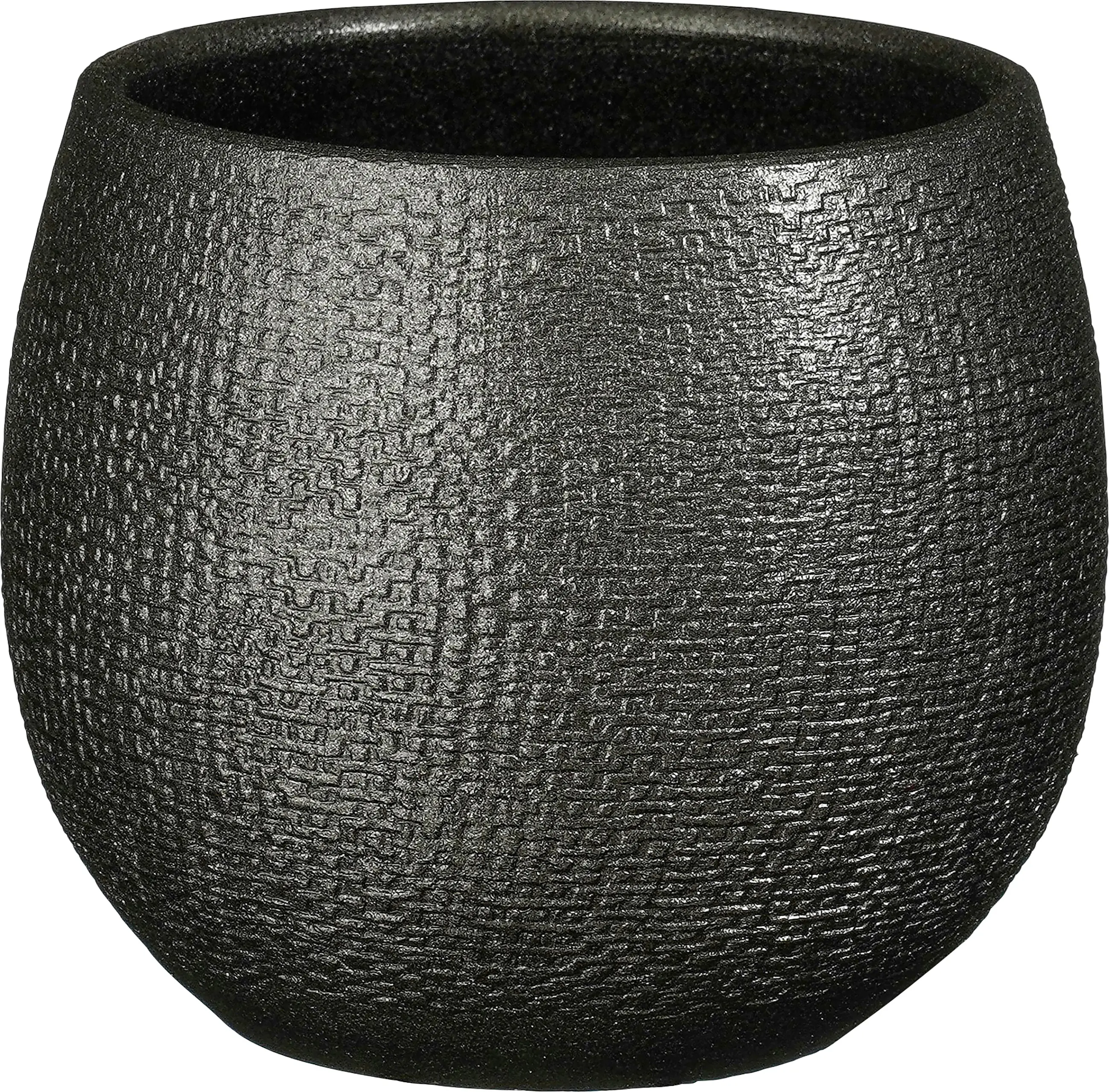 Mica Decorations Topf Porto terracotta 14 x 15 cm metallic