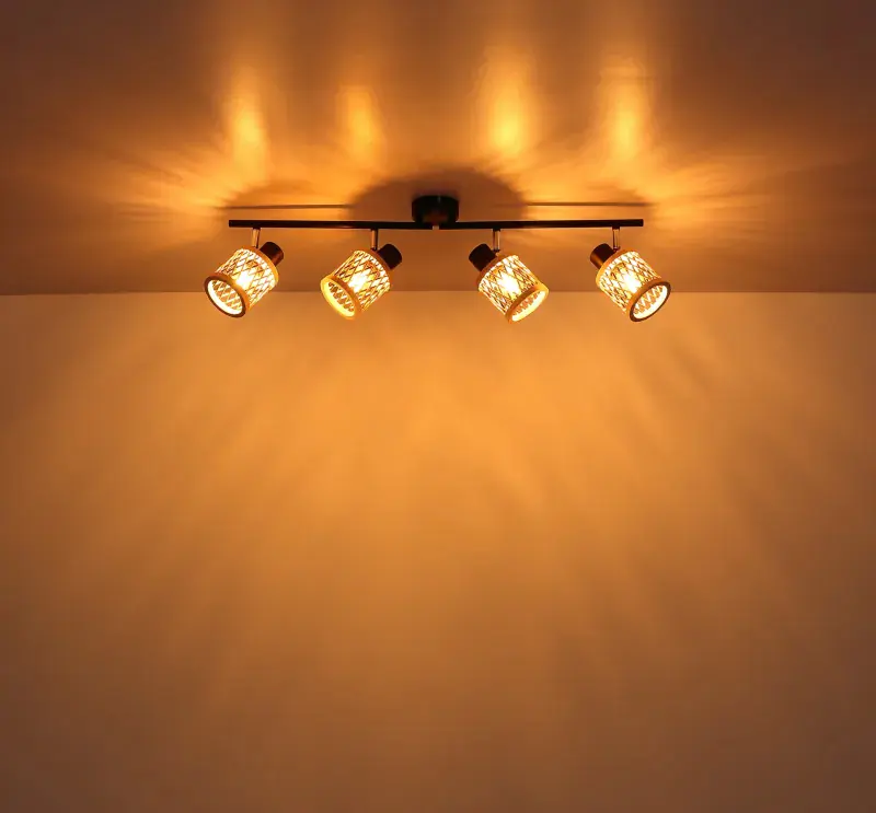 Globo Deckenstrahler Mali 70 x 8,5 x 19 cm (L x B x H) schwarz matt