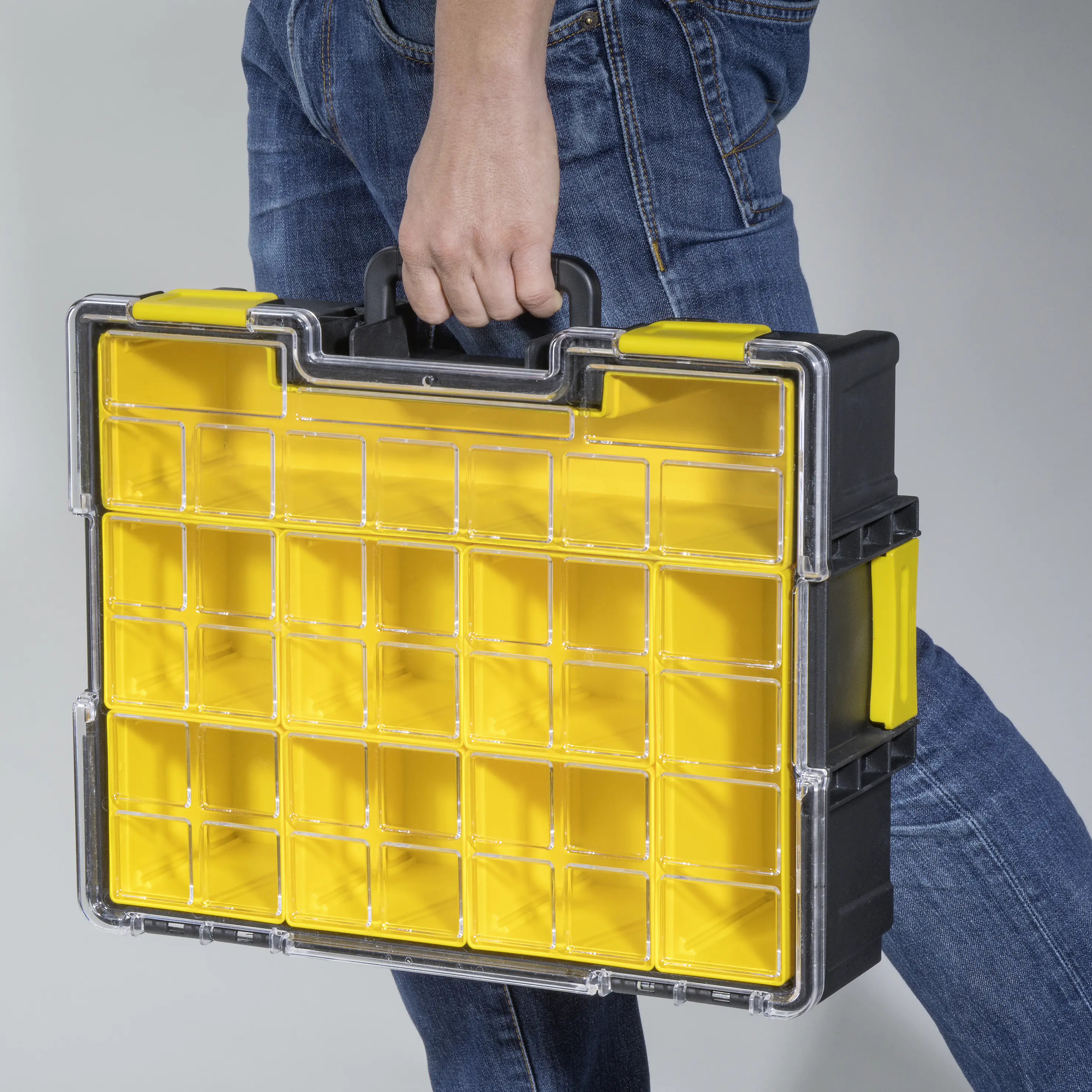 Allit Profi-Kleinteilekoffer EuroPlus Pro K 44.144/8 ohne Inhalt