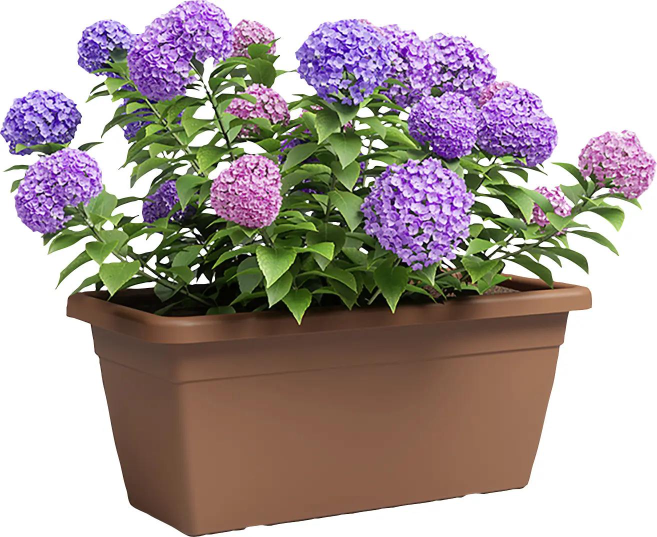 Artevasi Pflanzkasten Venezia Xl Kunststoff terrakotta matt 80 x 39 x 35 cm 