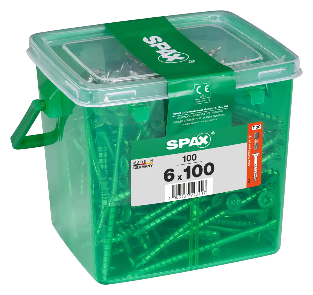 Spax Universalschrauben 6.0 x 100 mm TX 20 - 100 Stk.