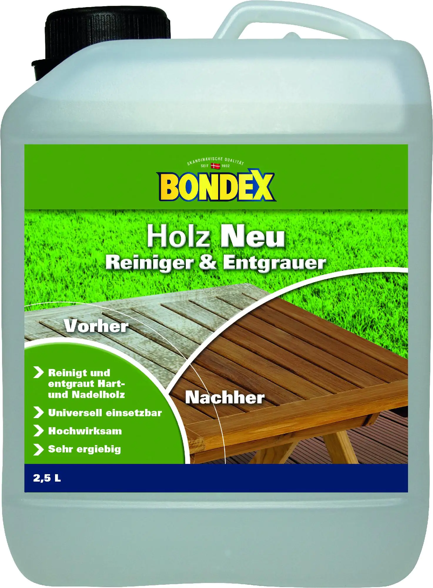 Bondex Holz Neu 2,5 L farblos Bondex Holz Neu 2,5 L farblos