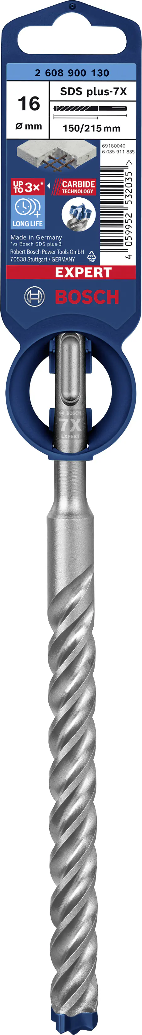 Bosch Expert SDS plus-7X Hammerbohrer Ø 16 mm