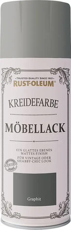 Rust-Oleum Kreidefarbe Möbellack 400 ml graphit