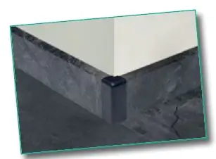 Classen Außenecke für FUXX-Laminatleiste 65 x 18 mm steingrau Classen Außenecke für FUXX-Laminatleiste 65 x 18 mm steingrau