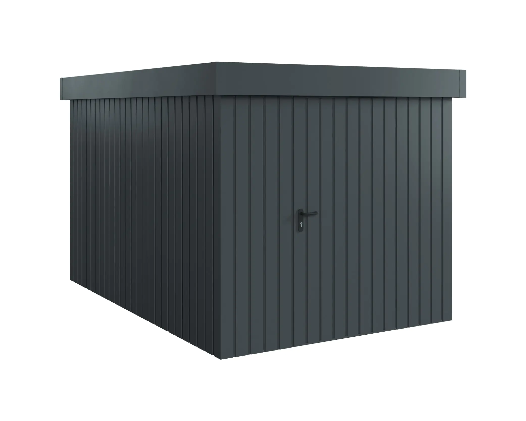 EcoStar Metallgerätehaus Euroline EFD7 anthrazit 214 x 310 cm 1-flg. EcoStar Metallgerätehaus Euroline EFD7 anthrazit 214 x 310 cm 1-flg.
