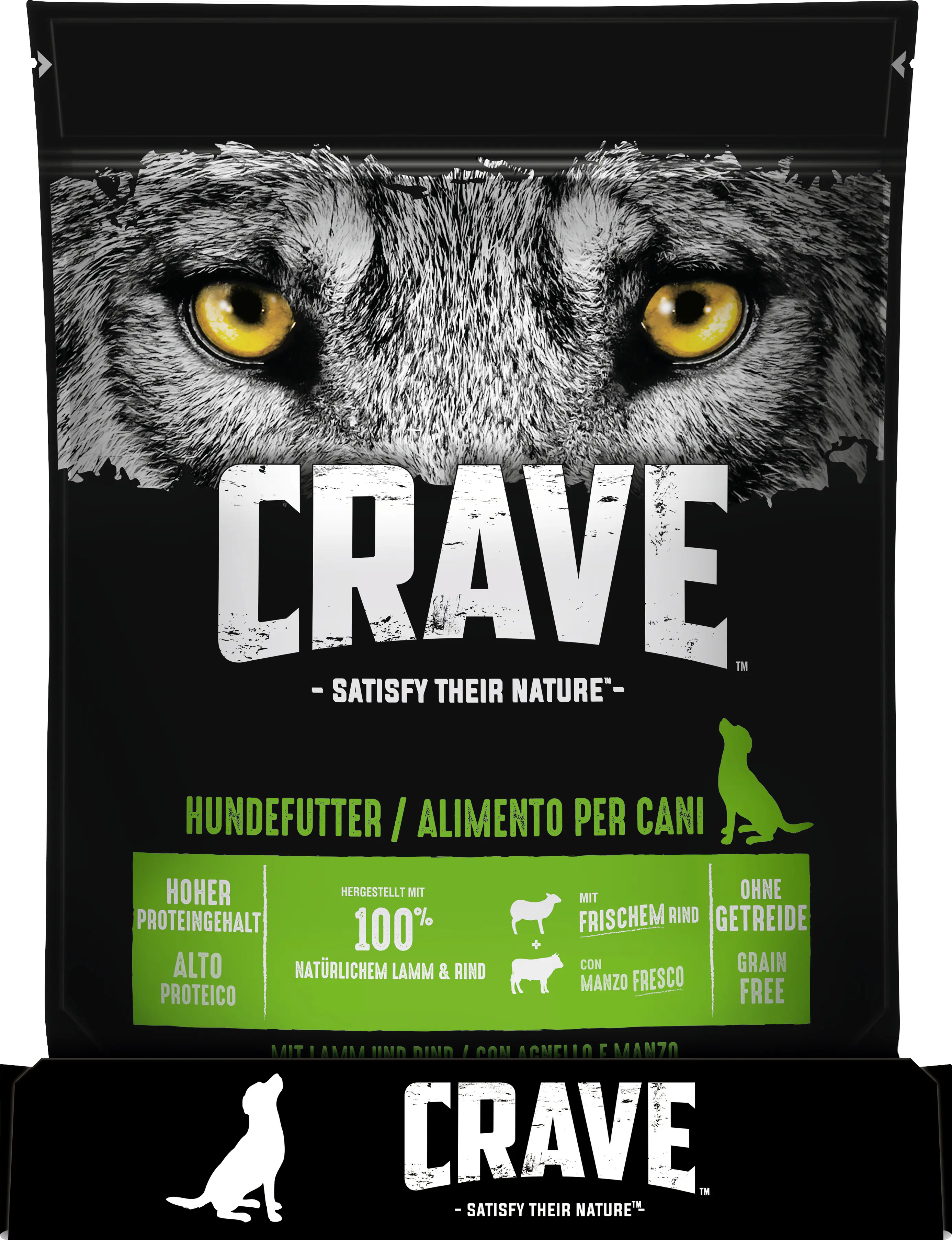 Crave Adult mit Lamm und Rind Hundefutter 1 kg Crave Adult mit Lamm und Rind Hundefutter 1 kg