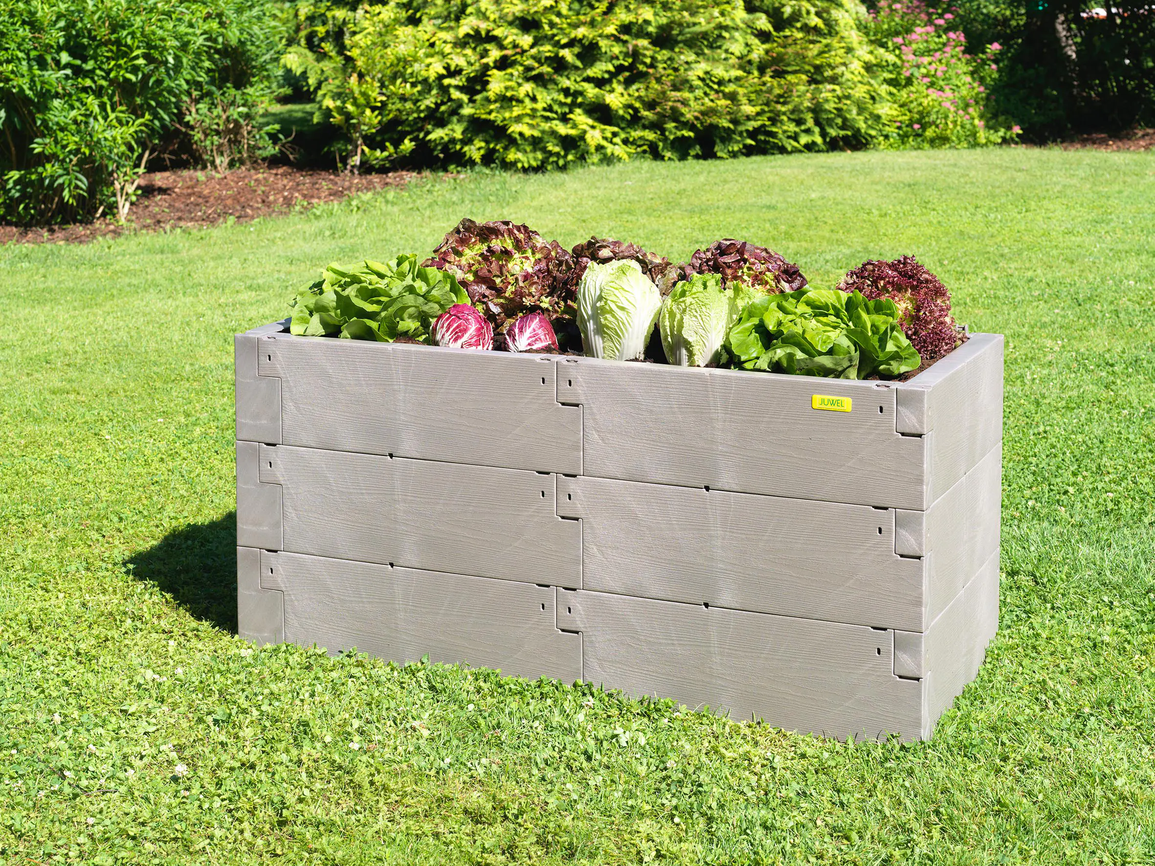 Juwel Hochbeet Timber 130 x 60 cm inkl. Bewässerung & Saatmatte