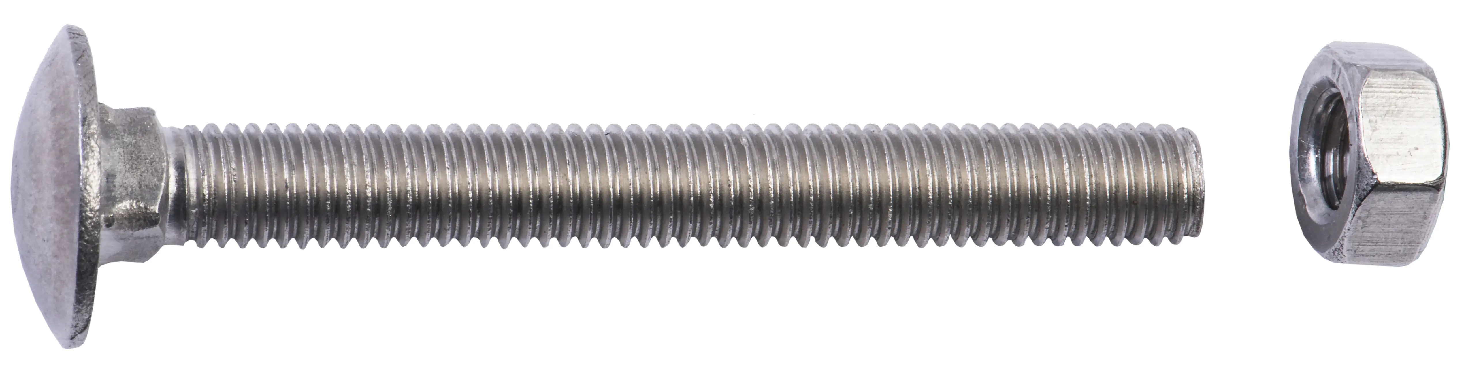 Schlossschrauben M8 x 70 mm, 25 Stück, Edelstahl A1