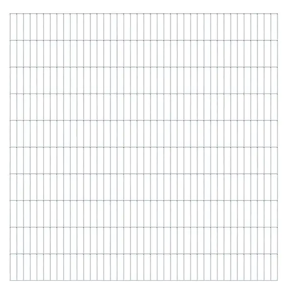 Alberts Doppelstab-Gittermatte 2 m 200 cm hoch Typ 6/5/6 feuerverzinkt