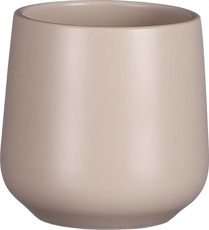 Mica Decorations Übertopf Keramik Amber rosa matt Ø 8 x 7 cm