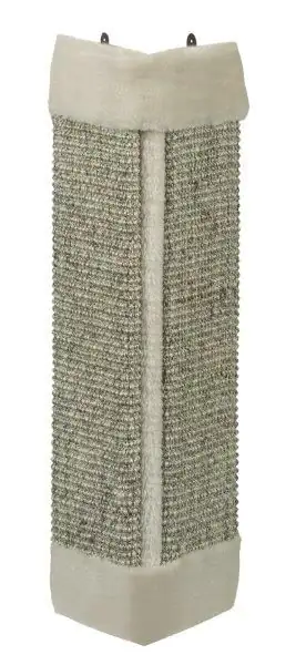 Nobby Kratzecke mit Plüsch L 49 x B 22 cm grau Nobby Kratzecke mit Plüsch L 49 x B 22 cm grau