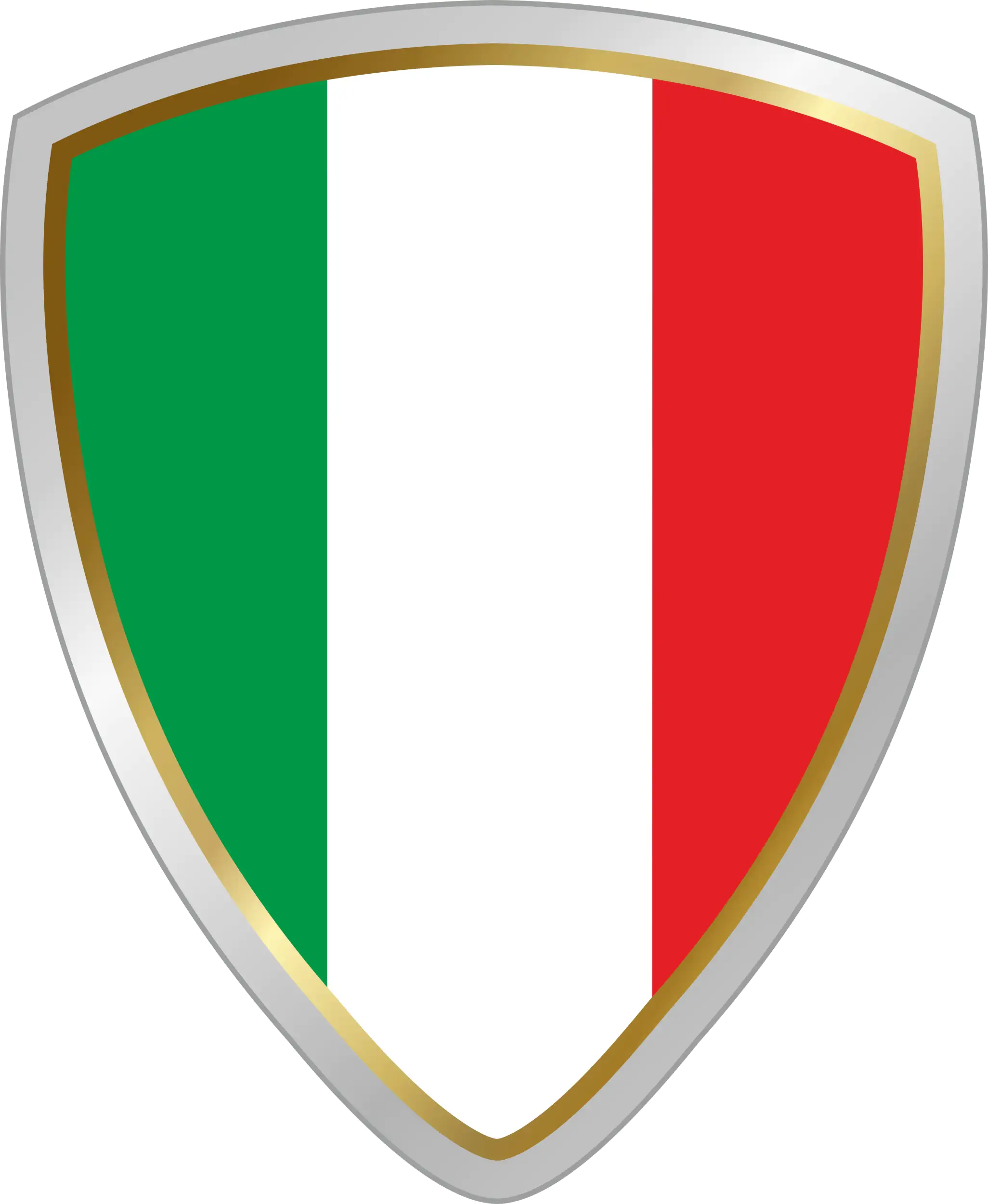 Hermann Schütz Aufkleber Wappen Italien 60x50mm