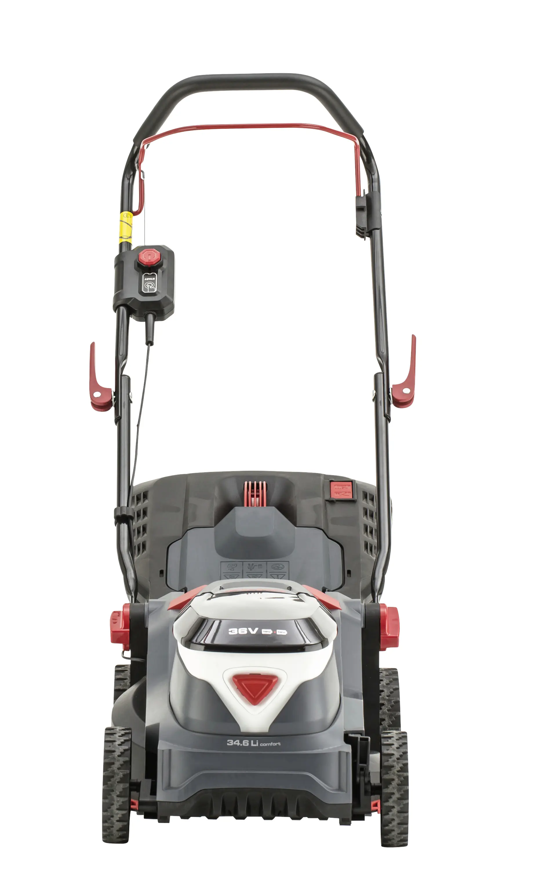  AL-KO Akku-Rasenmäher 34.6 Li Comfort 18 V 34 cm Schnittbreite inkl. 2 Akkus und Doppel-Ladegerät