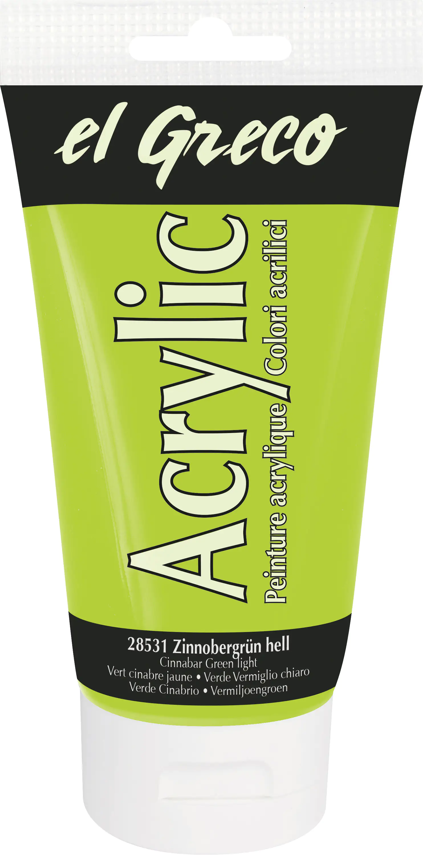 Kreul el Greco Acrylic Tube zinnobergrün hell 150 ml