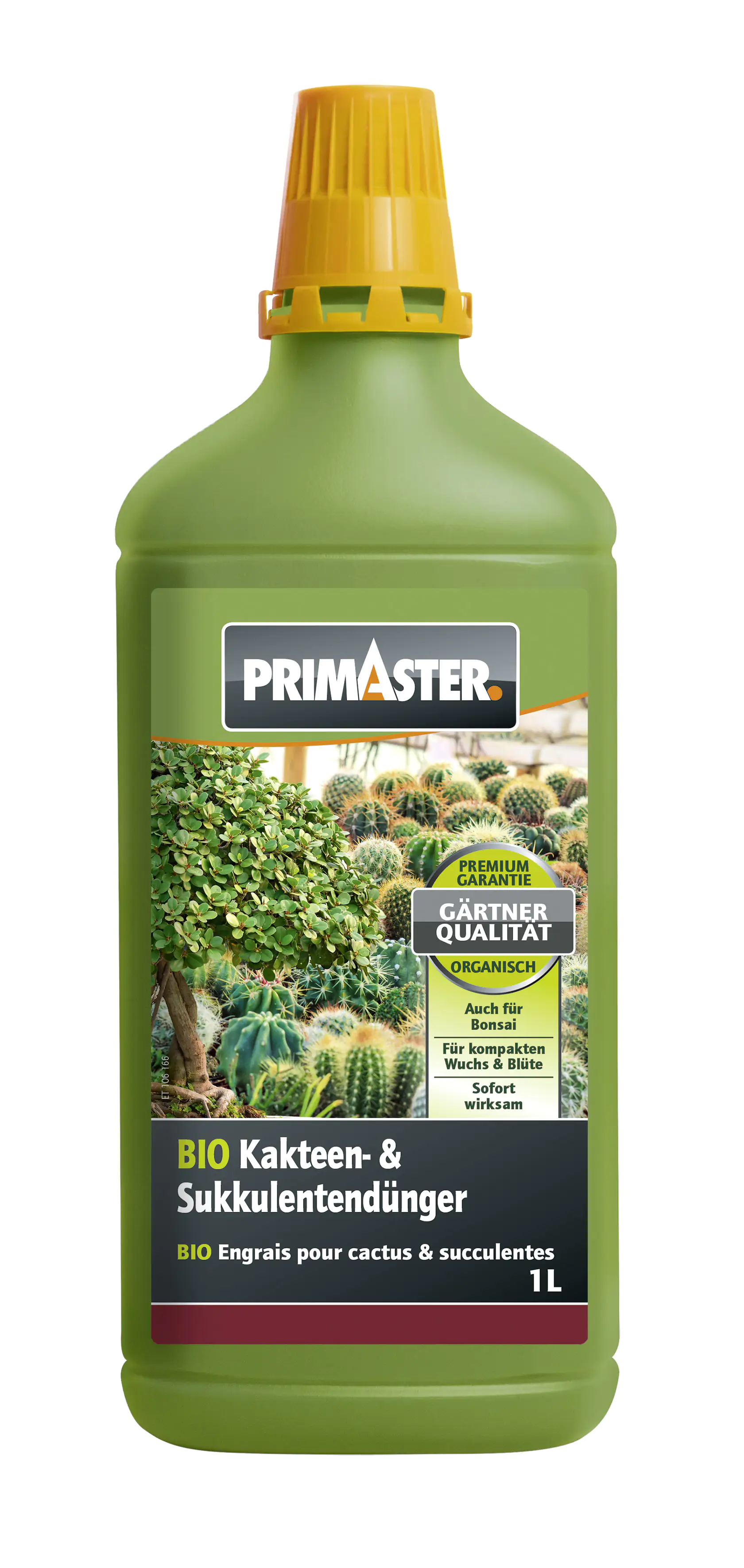 Primaster Bio Kakteen- & Sukkulentendünger 1 L