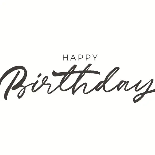 Duni Servietten Happy Birthday 33 x 33 cm - 20er Pack
