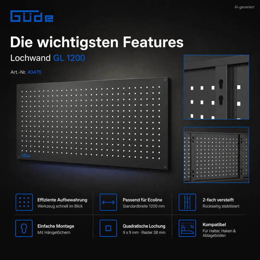 Güde Lochwand GL 1200