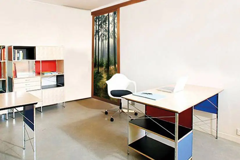 papermoon Vlies-Fototapete Wand & Türdekor Digitaldruck 90 x 200 cm Forest