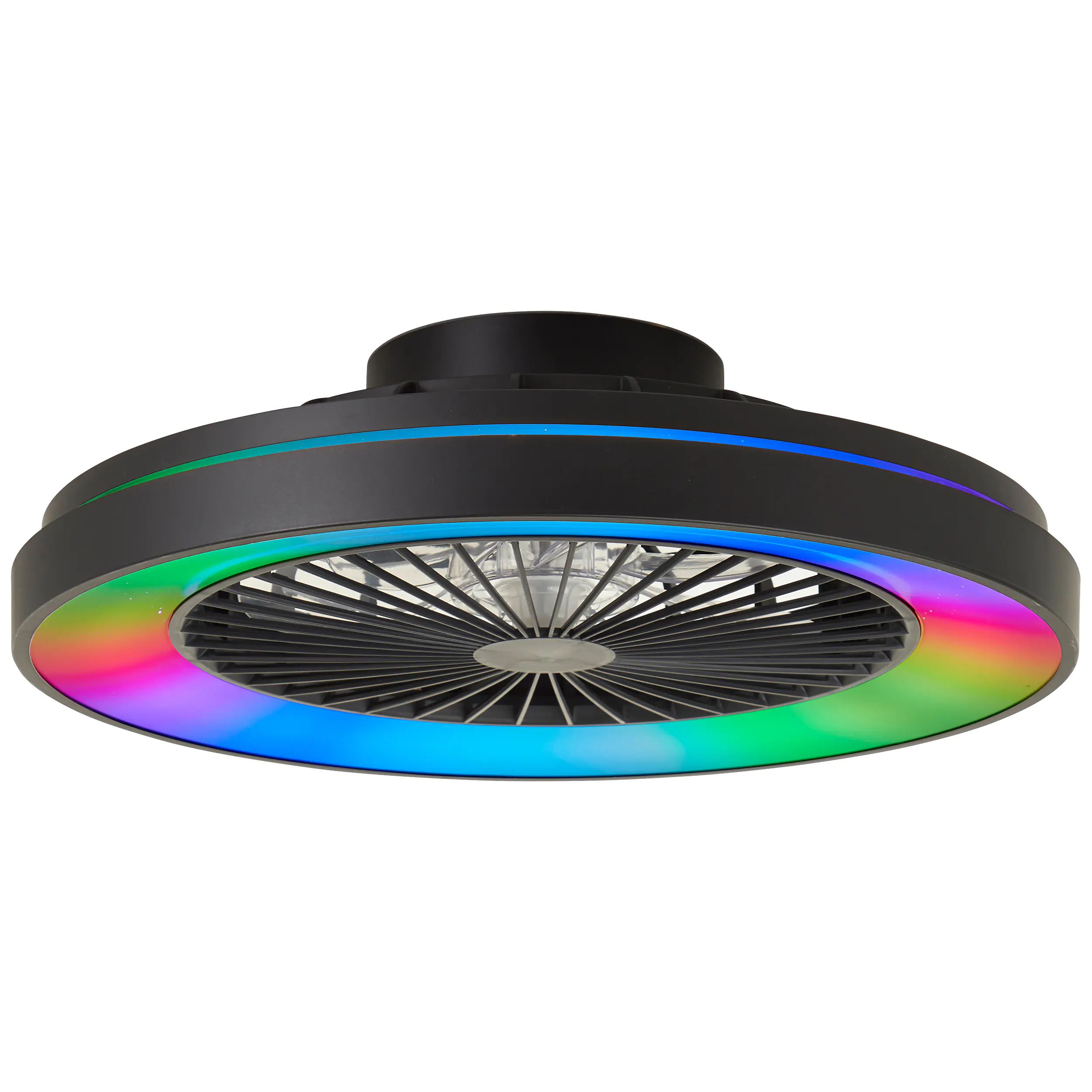 Brilliant LED Deckenleuchte mit Ventilator Mazzaro Ø 48,5 cm 40 W schwarz