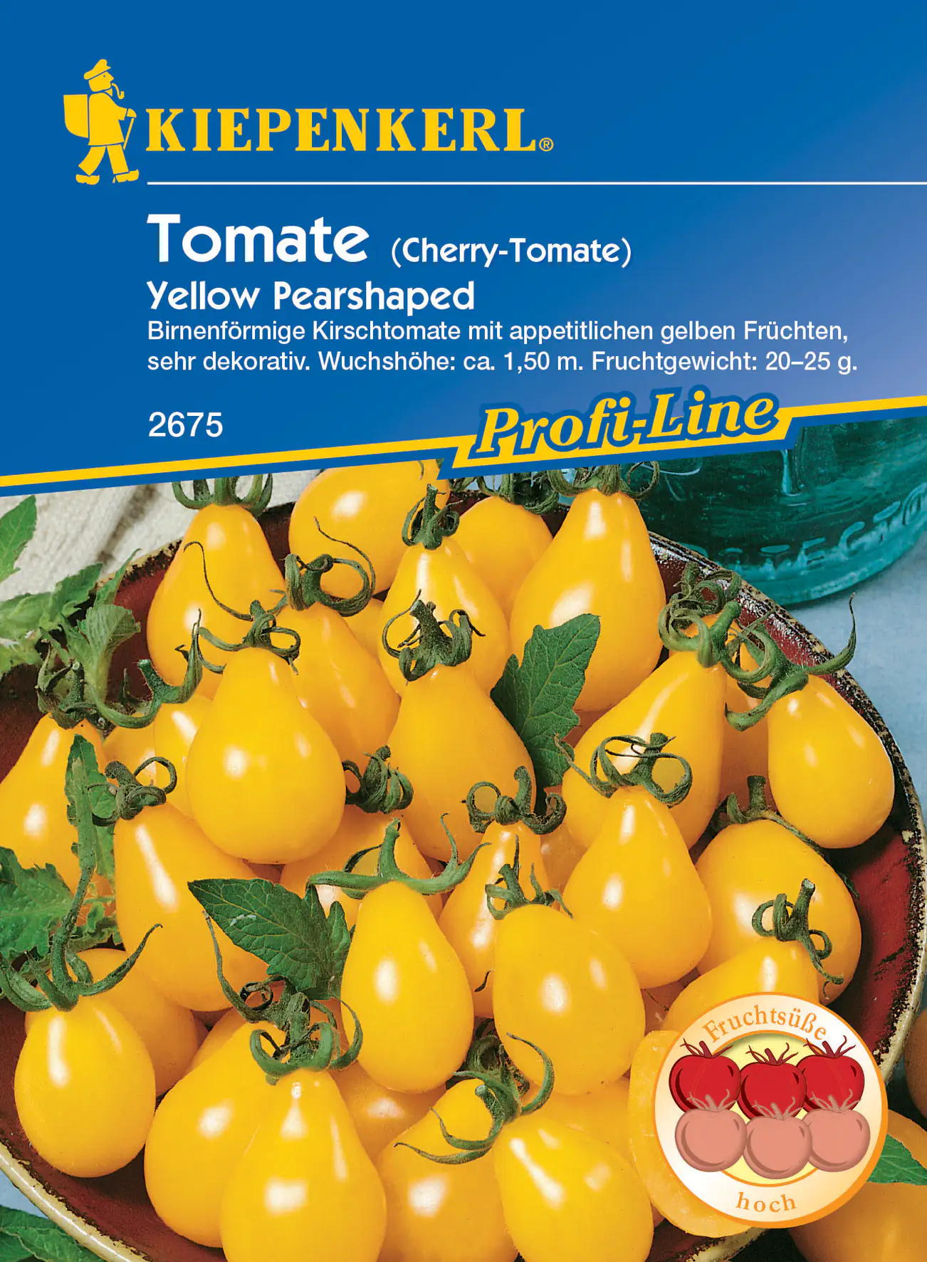 Kiepenkerl Cherry-Tomate Yellow Pearshaped Kiepenkerl Cherry-Tomate Yellow Pearshaped