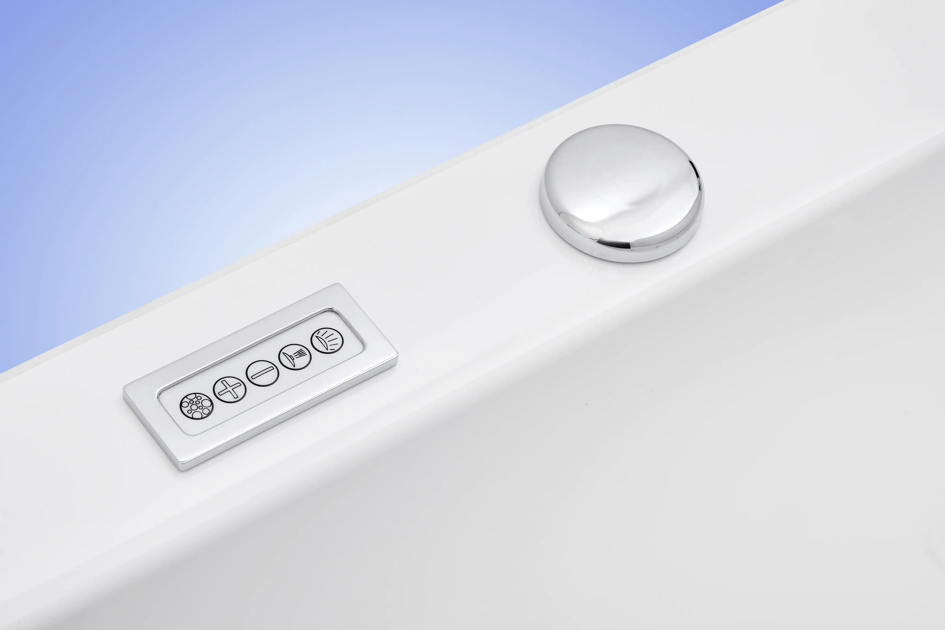 Ottofond Whirlpool-Komplettset Spirit mit Ab-/Überlaufgarnitur 180 x 80 cm, weiß, Modell B Ottofond Whirlpool-Komplettset Spirit mit Ab-/Überlaufgarnitur 180 x 80 cm, weiß, Modell B