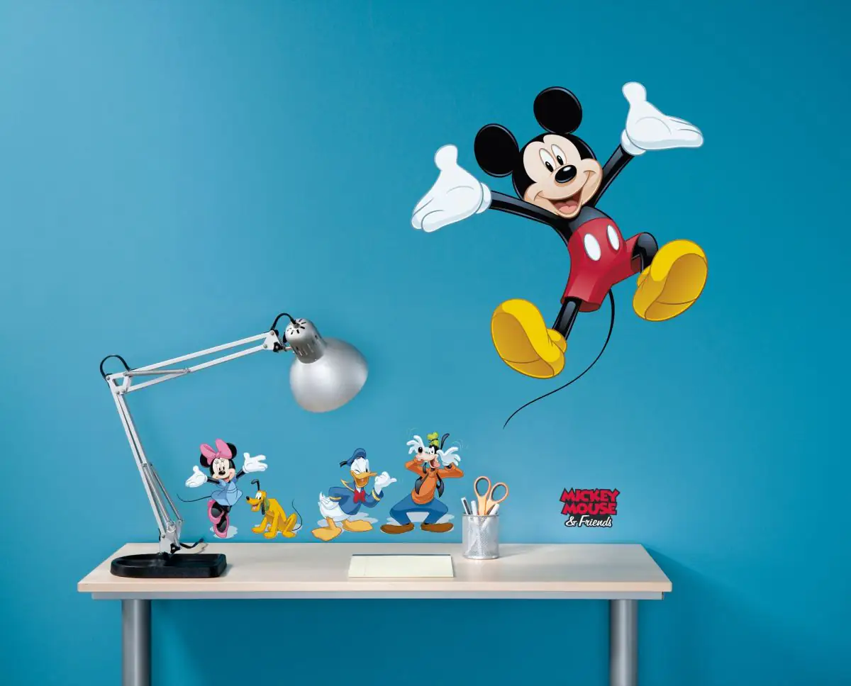 4036834340179_1 Komar Decosticker Mickey and Friends 50 x 70 cm