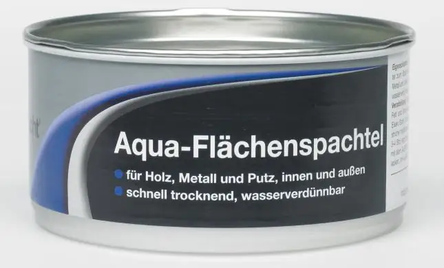 Albrecht Aqua-Flächenspachtel Lackspachtel 200 g