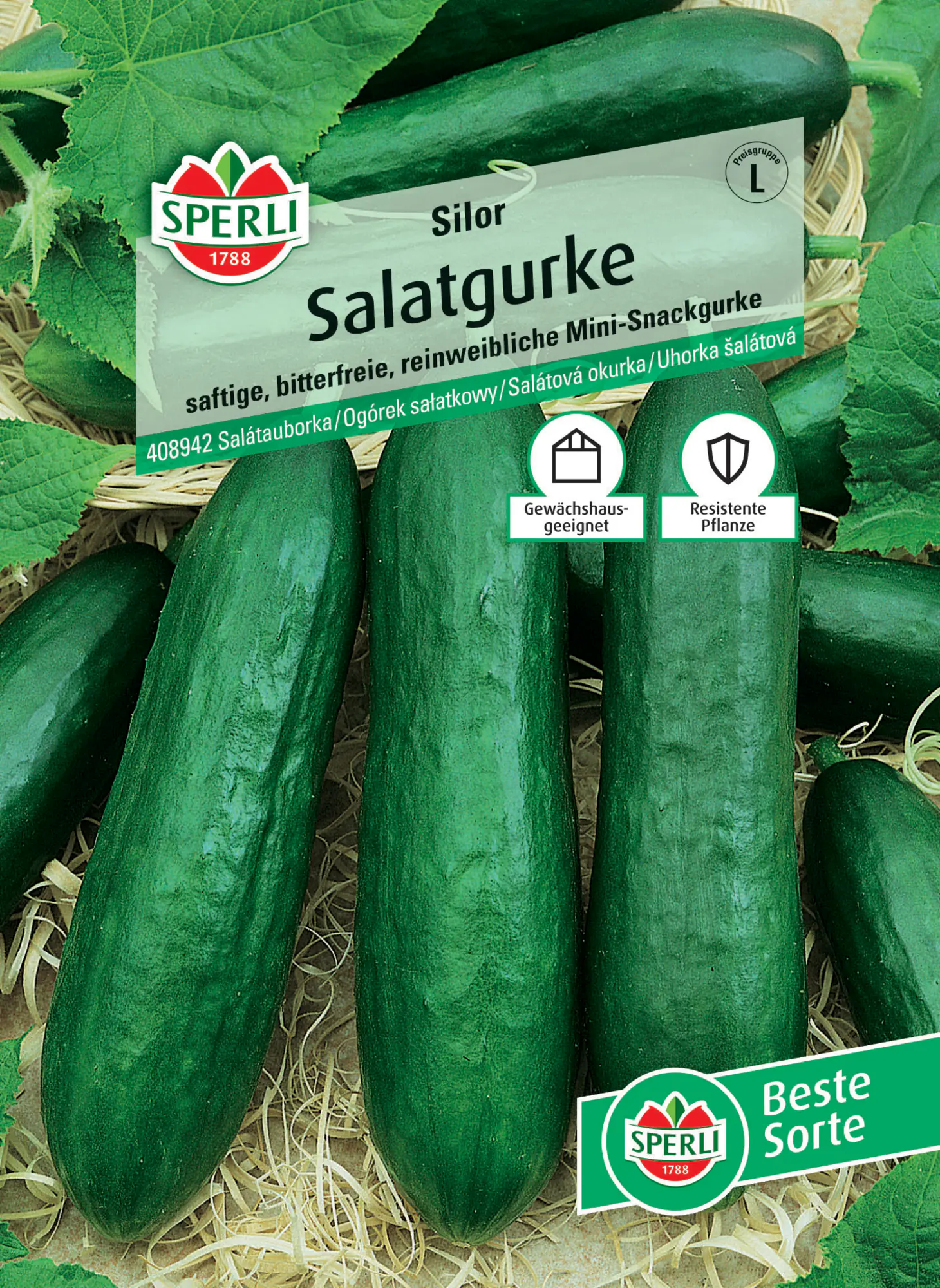 Sperli Salatgurke Silor F1
