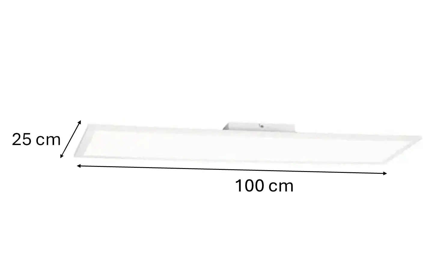 Mylight LED-Panelleuchte 100 x 25 cm neutralweiß weiß