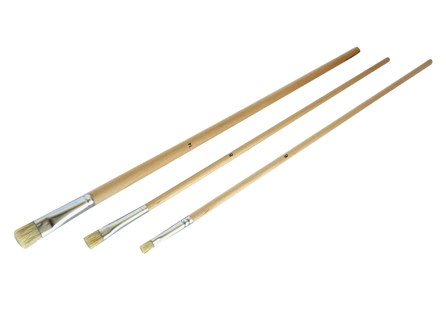 Nespoli Ölmalpinsel-Set 3-teilig