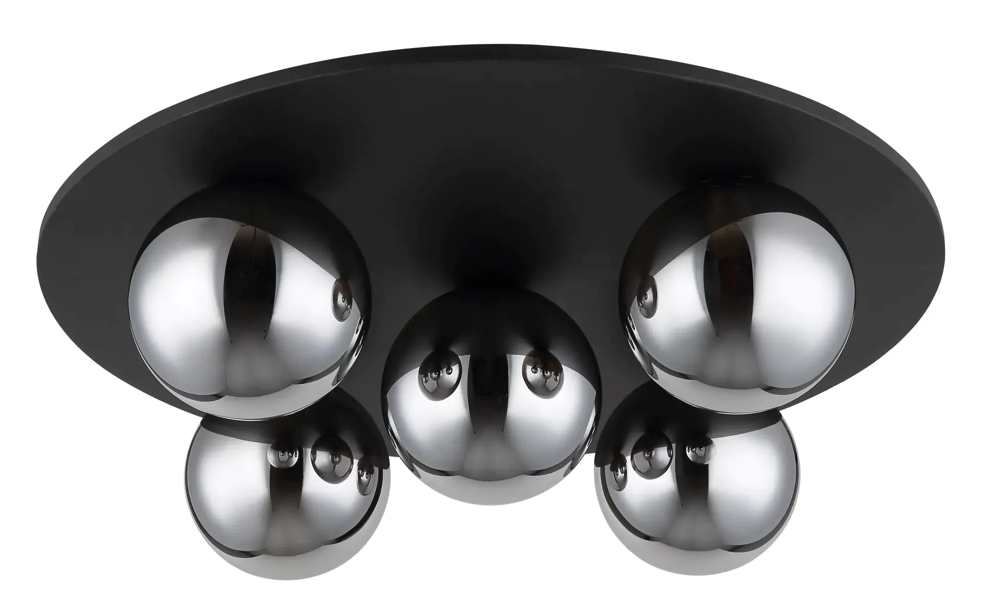 Globo Deckenleuchte RIHA rauchfarben