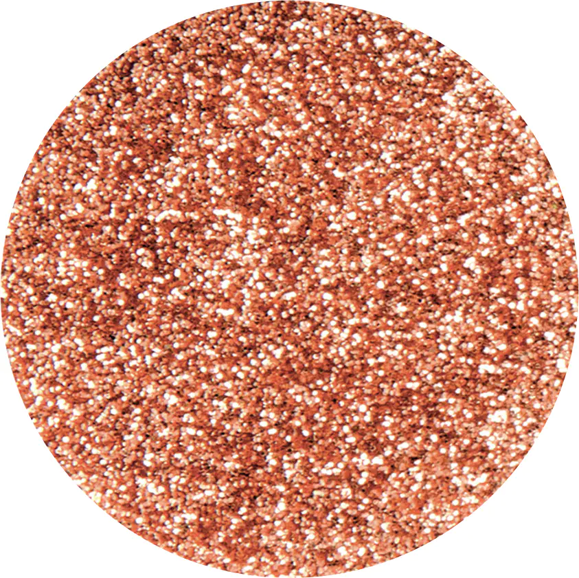 Glorex Brillant-Glitter fine kupfer 10 g