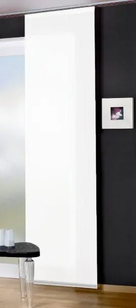 Home Wohnideen Schiebegardine Rom 245 x 60 cm weiß