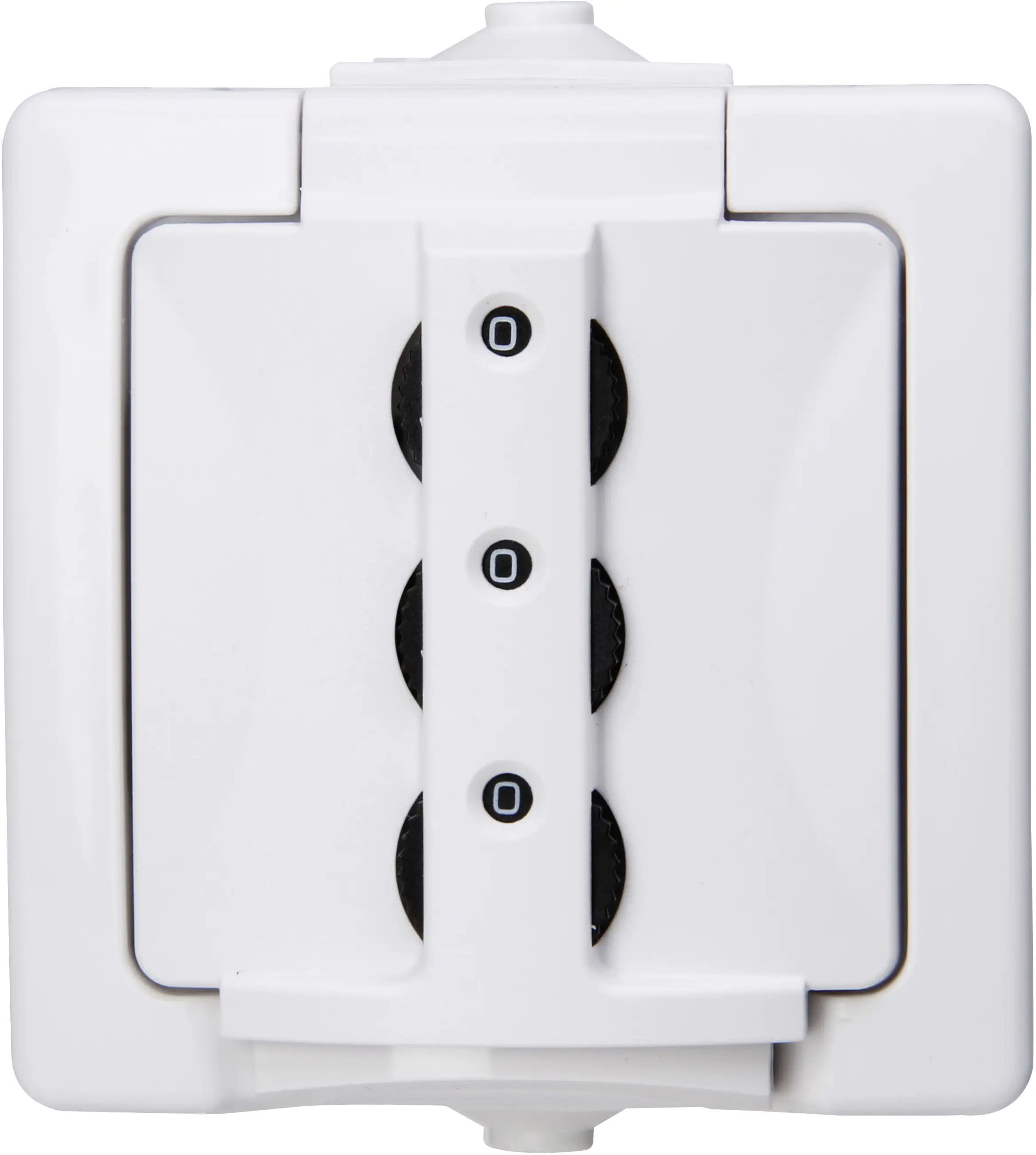 Kopp Zahlenschlosssteckdose mit Klappdeckel Nautic, arktis, 955002016 Kopp Zahlenschlosssteckdose mit Klappdeckel Nautic, arktis, 955002016