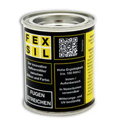FEXSIL Haftgrundierung 125 ml weiß zum Überstreichen von Silikonfugen