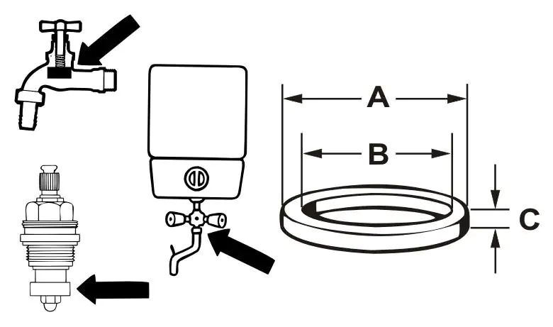 Cornat Hahnscheibe mit Loch Ø 23 mm